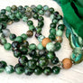 Heart Chakra Mala Beads * Anahata Chakra * LOVE AND COMPASSION * 108 Mala Necklace * Jewelry with Meaning * Mantra Meditation Jewelry