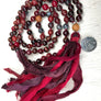 Root Chakra Mala Necklace * 108 Mala Beads * Muladahara Chakra Jewelry * Yoga Gift * Jewelry with Meaning * Meditation Beads