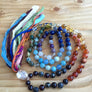 Chakra Jewelry Chakra Mala Beads Healing Crystals Chakra Tassel Necklace 108 Beads Yoga Jewelry