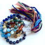 Chakra Jewelry Chakra Mala Beads Healing Crystals Chakra Tassel Necklace 108 Beads Yoga Jewelry