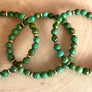 Simply sweet Green Turquoise Mala Bracelet for Protection and Creativity, December Birthstone