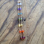 7 Chakra Threader Earrings for Yoga And Aura Cleansing