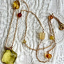 Citrine Solar Plexus Chakra Pendant Necklace for Self Confidence, Positivity and Success
