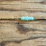 Boho Delicate Blue Opal Beaded Bracelet for Happiness and Contentment
