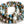MOONSTONE MALA BEADS Aquamarine Rose Quartz African Opal Infinity Necklace Wrap Bracelet Goddess Healing Crystals Knotted Prayer Beads